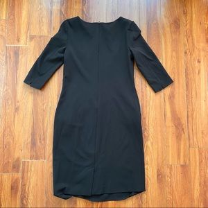 MM Lafleur Black Long Sleeve Dress